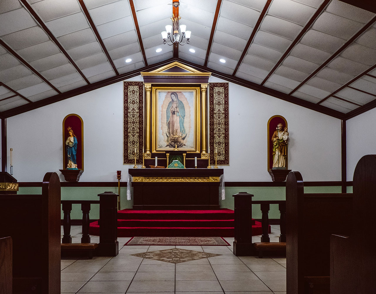 The Altar at St. John Bosco Chapel