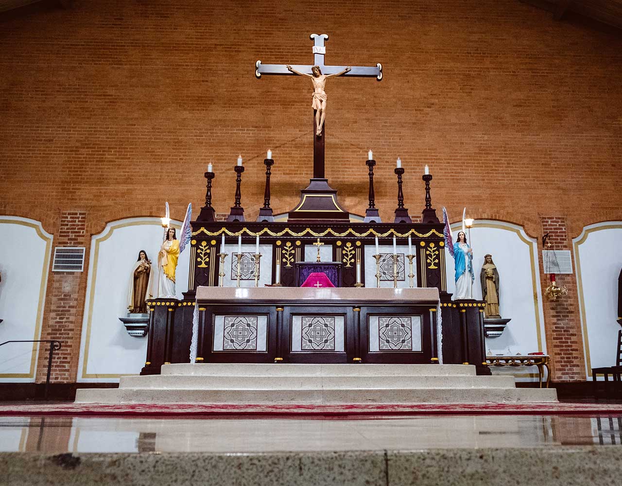 The Altar at St. Catherine of Siena Church