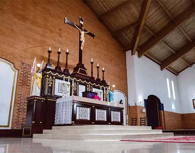 The Altar at St. Catherine of Siena Church